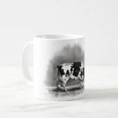 Weiden lassende Holstein-Kuh: Kaffeetasse (Vorderseite Links)