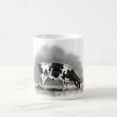 Weiden lassende Holstein-Kuh: Kaffeetasse (Mittel)