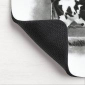 Weiden lassende Holstein-Kuh: Mousepad (Ecke)