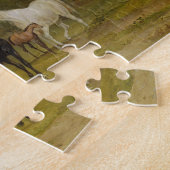 Weiden lassende Pferde: Stuten und Fohlen auf Puzzle (Seite)