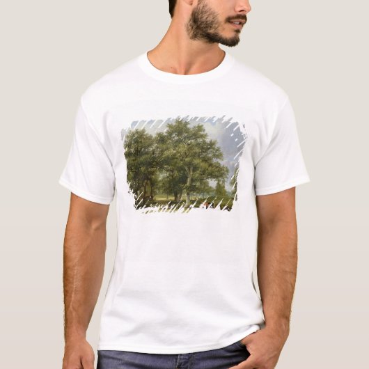 Weiden lassendes Vieh T-Shirt (Vorderseite)