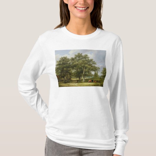 Weiden lassendes Vieh T-Shirt (Vorderseite)