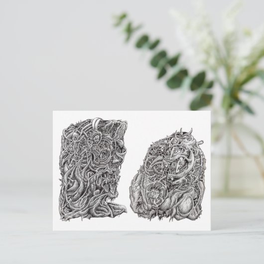 Weiden Postkarte (Stehend Vorderseite)