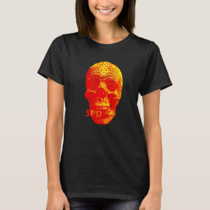 Weiden-Schädel-Horror T-Shirt