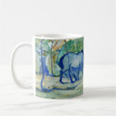 Weiden von Franz Marc, Vintage Kunst Kaffeetasse (Links)