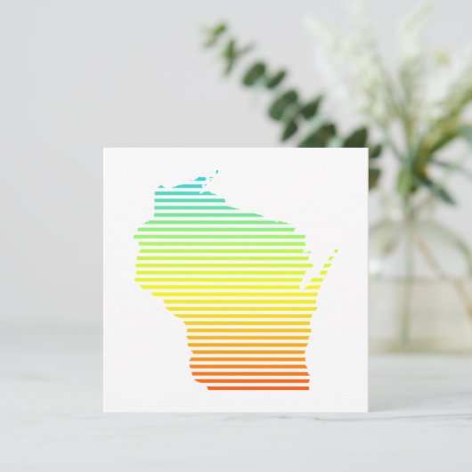 Weidenblende Einladung (Stehend Vorderseite)