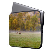 Weidenelch-Couple-Laptop-Sieb 15" Laptopschutzhülle (Vorderseite Links)