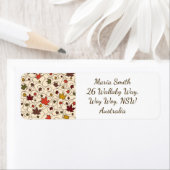 Weidenfallmuster aus dem Ahornleaf (Insitu)