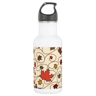 Weidenfallmuster aus dem Ahornleaf Edelstahlflasche