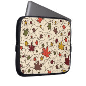 Weidenfallmuster aus dem Ahornleaf Laptopschutzhülle (Vorne Rechts)
