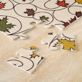 Weidenfallmuster aus dem Ahornleaf Puzzle (Seite)