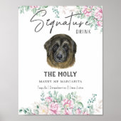 Weidenhund-Signatur Poster (Vorne)