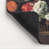 Weidenkorb der Blumen Mousepad (Ecke)