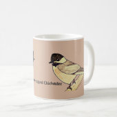Weidenmeise kaffeetasse (VorderseiteRechts)