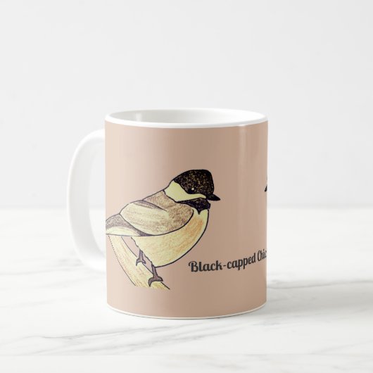 Weidenmeise kaffeetasse (Vorderseite Links)