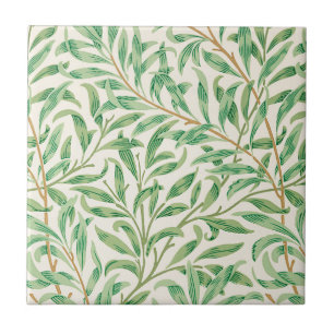 Weidenmuster, Keramikfliese von William Morris