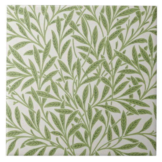 Weidenmuster, William Morris Fliese (Vorderseite)