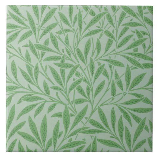 Weidenmuster, William Morris Fliese (Vorderseite)