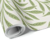 Weidenmuster, William Morris Geschenkpapier (Rolleneckpunkt)