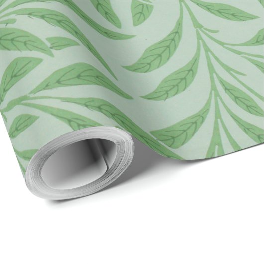 Weidenmuster, William Morris Geschenkpapier (Rolleneckpunkt)