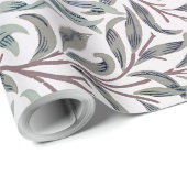 Weidenmuster, William Morris Geschenkpapier (Rolleneckpunkt)