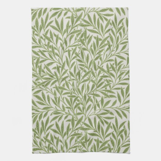 Weidenmuster, William Morris Geschirrtuch (Vertikal)