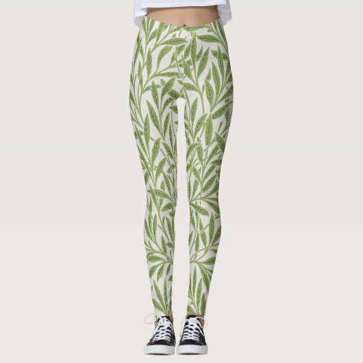 Weidenmuster, William Morris Leggings (Vorderseite)