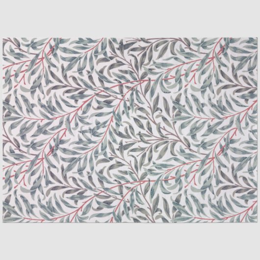 Weidenmuster, William Morris Seidenpapier (Vorderseite)