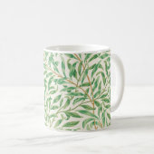 Weidenzweig William Morris Blumenmuster Kaffeetasse (VorderseiteRechts)