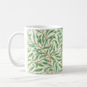 Weidenzweig William Morris Blumenmuster Kaffeetasse