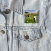 Weidepferde Button (Beispiel)
