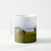 Weidepferde Kaffeetasse (Vorderseite Links)