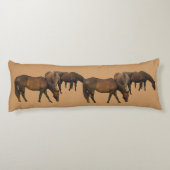 Weidepferde Kissen (Rückseite)