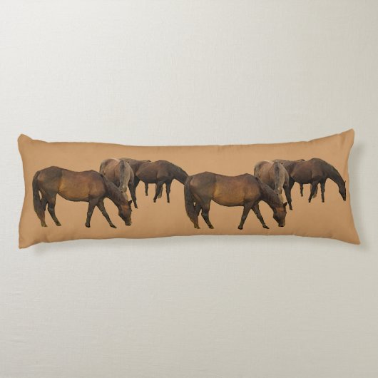 Weidepferde Kissen (Rückseite)