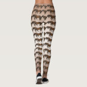 Weidepferde Tiere Leggings (Rückseite)