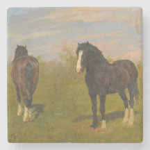 Weidepferde (von Rosa Bonheur)