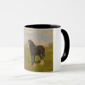 Weidepferde (von Rosa Bonheur) Tasse (VorderseiteRechts)