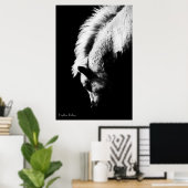 Weidepony, Kunstfotografie Poster (Heimbüro)