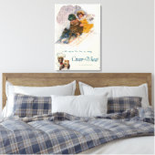 WEIDERRAUM "LIL' MOTORS" WINTER FUN LEINWAND (Insitu (Schlafzimmer))