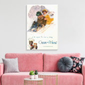 WEIDERRAUM "LIL' MOTORS" WINTER FUN LEINWAND (Insitu (Wohnzimmer))