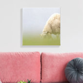 Weideschaf-Natur-Foto Leinwanddruck (Insitu (Wohnzimmer))