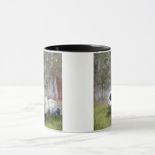 Weideschaf Tasse (Zentrum)