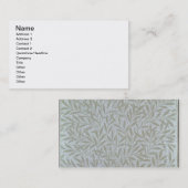 Weidetapetenentwurf, 1874 visitenkarte (Vorne/Hinten)