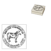 Weidevieh Gummistempel (Stempel)