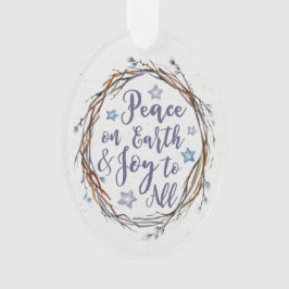 Weidewreath-personalisierte Weihnachtsverzierung Ornament