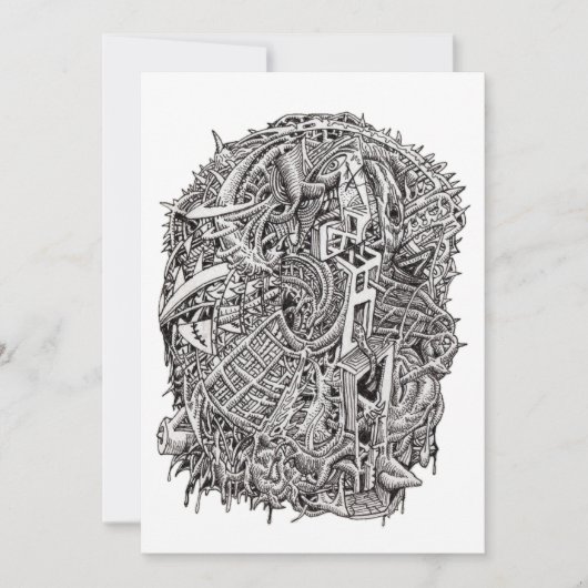 Weidhead von Brian Benson Flat Card (Vorderseite)