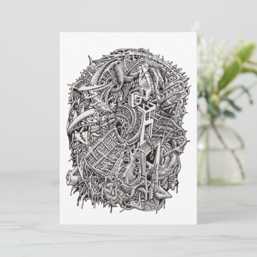 Weidhead von Brian Benson Flat Card (Stehend Vorderseite)