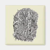 Weidhead von Brian Benson Magnet (Vorne)