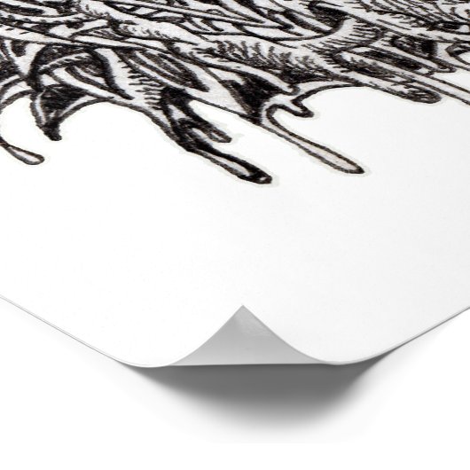 Weidhead von Brian Benson, Poster (Ecke)