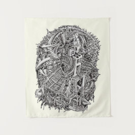 Weidhead von Brian Benson Wandteppich